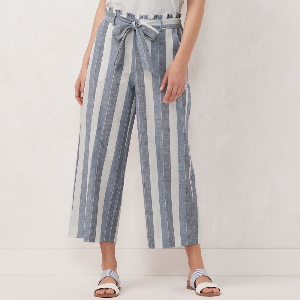LC Lauren Conrad wide leg pants